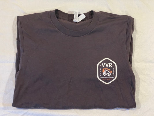 VVR Pocket Logo T-Shirt - Brown