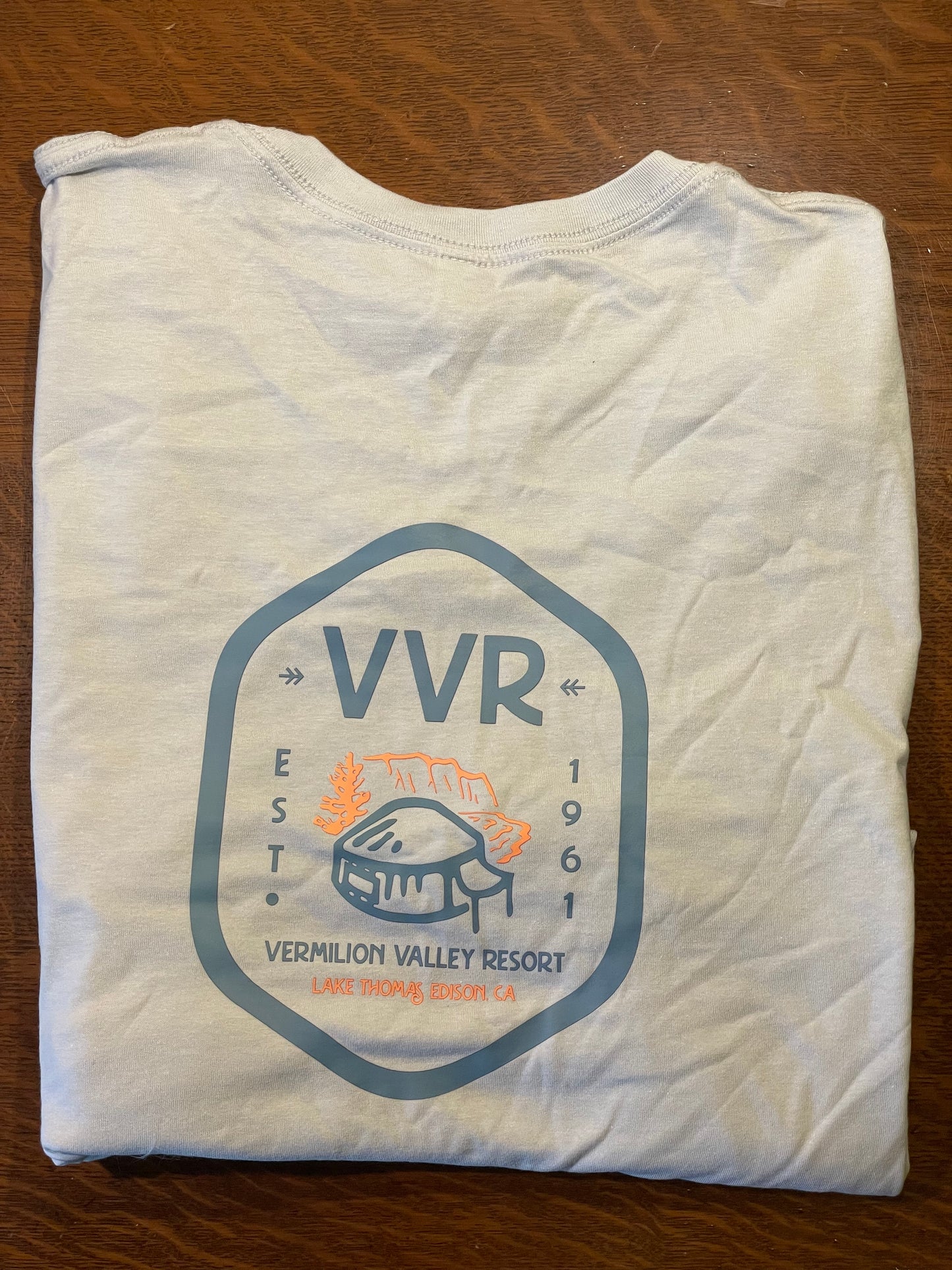 VVR Pocket Logo T-Shirt - Gray