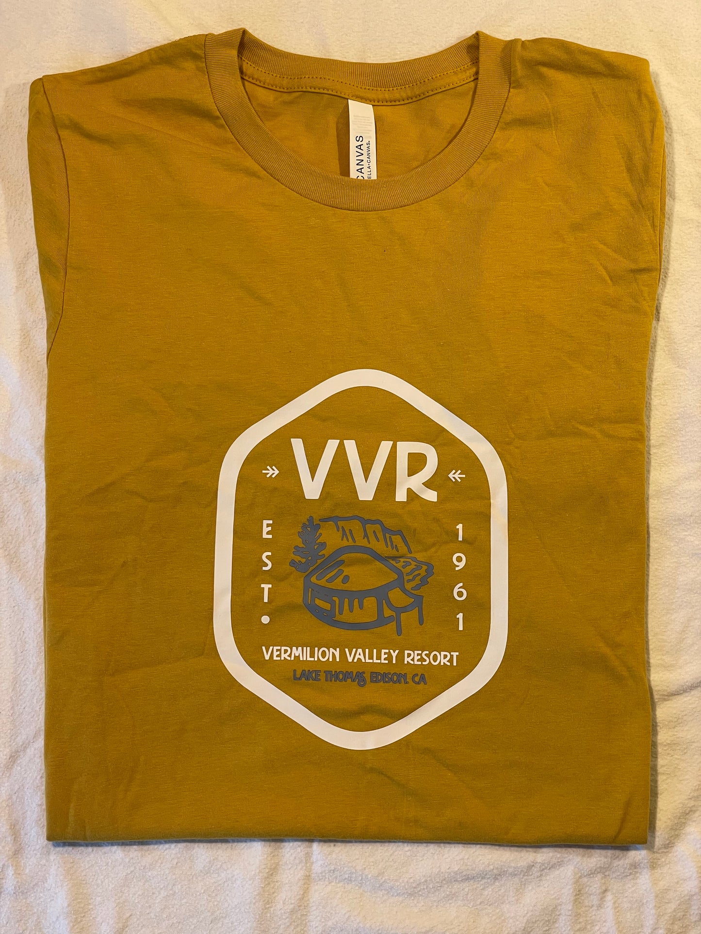VVR T-Shirt - Mustard