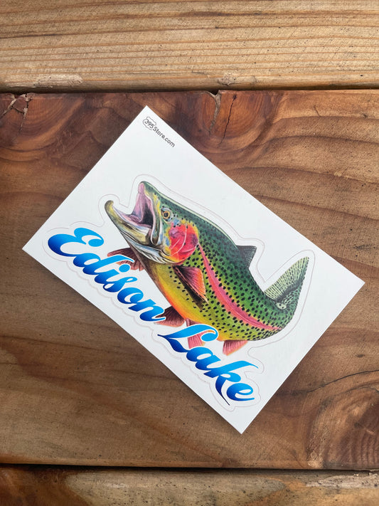 Edison Lake Sticker